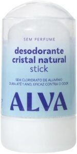 Desodorante Cristal Stick Vegano 60g Alva